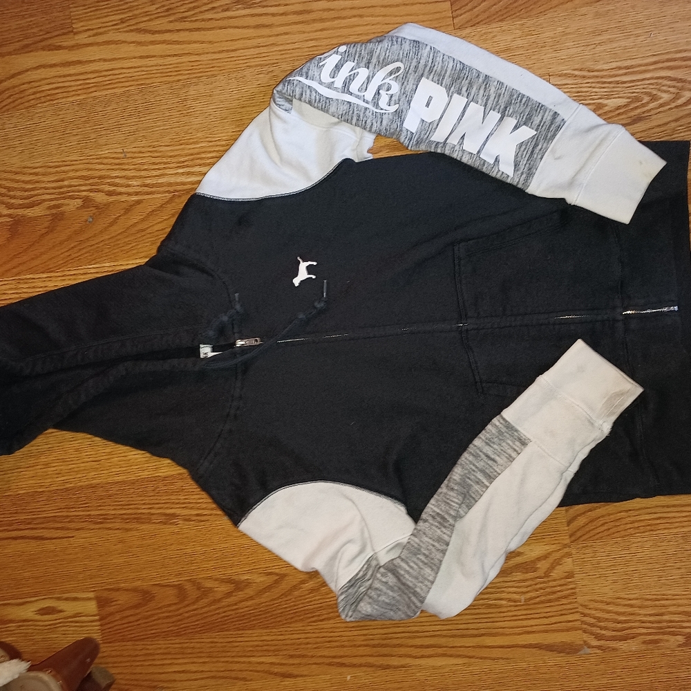 Victoria's Secret Pink zip-up hoodie